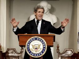 Meade Kuribreña expuso que felicitó al secretario John Kerry por su designación a nombre del gobierno de México. ARCHIVO /