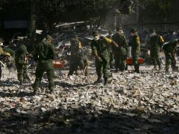 La Secretaría de Salud informó que hasta el domingo había 35 personas hospitalizadas, ocho en estado grave. AP /