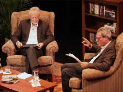 El encuentro de dos hombres grandes y famosos que, uno presiente, se van a hacer amigos para siempre. ESPECIAL /