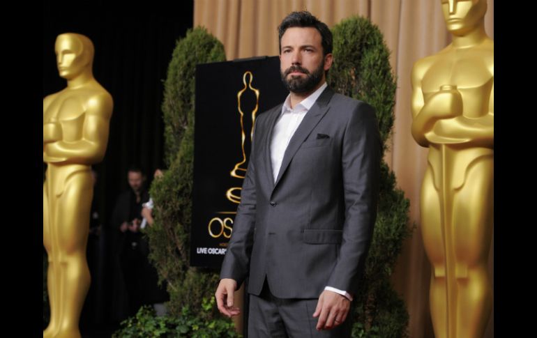 Ben Affleck asistío al almuerzo que se ofrece a los nominados al Oscar. AP /