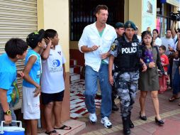 El ciudadano alemán cumplirá la condena en Guayaquil, ya que en las Galápagos no hay centro penitenciario.  /