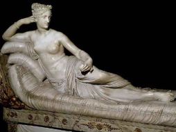 Escultura de Paulina Borghese realizada por Antonio Canova. ARCHIVO /