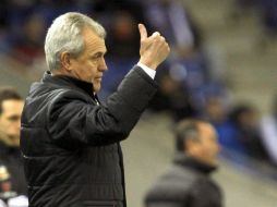 Los jugadores esperan alcanzar cuanto antes las 42 unidades que los ayuden a olvidar el descenso. EFE /