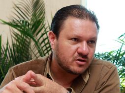 Abel Salgado Peña, el coordinador de los diputados tricolores por Jalisco, presentó la agenda legislativa que llevarán a San Lázaro. ARCHIVO /