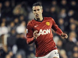 Robin Van Persie ha tenido una destacada actuación con el ManU en la presente temporada. EFE /