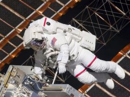 El astronauta canadiense Chris Hadfield, se encuentra desde hace un mes en la Estación Espacial Internacional. ARCHIVO /