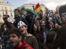 La reforma ha sido rechazada por toda la comunidad educativa (estudiantes,  profesorado y familias). AP /
