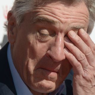 Robert De Niro llora en un programa de televisión