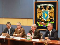 Especialistas de la UNAM, presentaron hoy el primer biofungicida totalmente desarrollado en México. NTX /