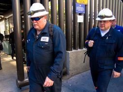 Osorio Chong afirma que el complejo administrativo de Pemex es seguro para el regreso de trabajadores. NTX /