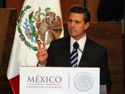 El Mandatario se pronuncia por dar apoyo para encontrar a responsables de violaciones. ARCHIVO /