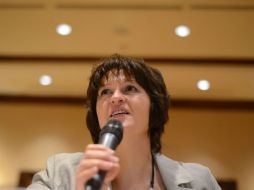 Jolita Butkeviciene, directora de Desarrollo y Cooperación para América Latina de la UE. AFP /