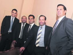 Los ganadores. Francisco Javier Rodríguez de la Mora, Uriel Salgado, Sergio Valencia, Juan Jorge Álvarez y Jaime Muñoz Salazar EL INFORMADOR /