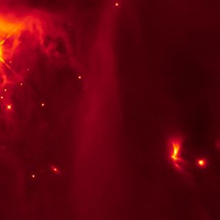 El Hubble capta imágenes de estrella naciente