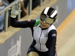 Daniela Gaxiola termina un poco frustrada después del error, sin embargo confía en que no se repetirá. MEXSPORT /