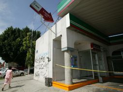 En el operativo en la colonia Santa María Tequepexpan se recupera el armazón de un cajero automático robado. ARCHIVO /