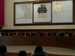 Sesión del Ayuntamiento de Guadalajara en la que se desecha investigar presuntos desvíos de recursos.  /