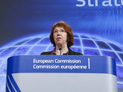Catherine Ashton,  representante de la UE para Asuntos Exteriores y Política de Seguridad. EFE /