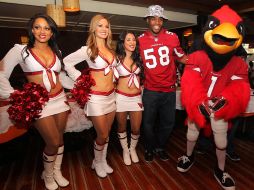 Los Cardenales y su grupo de animación de visita en Guadalajara.  /