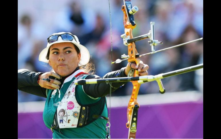 Alejandra Valencia, monarca panamericana en Guadalajara 2011. ARCHIVO /