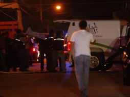 El perito del Instituto Jalisciense de Ciencias Forenses de Lagos de Moreno fue quien atendió el servicio. ARCHIVO /