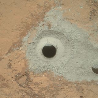 Curiosity completa perforación para recoger muestras de Marte