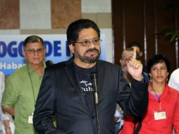 En Cuba, el líder del equipo negociador, Iván Márquez, retomará los Diálogos de Paz para encontrar salidas al conflicto. EFE /