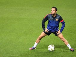 Xavi se perderá al menos dos juegos del equipo blaugrana. AP /