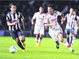 Caras conocidas. Omar Arellano de Rayados y Cherokee Pérez de Chivas enfrentaron a sus ex equipos. MEXSPORT /