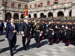 El Presidente Enrique Peña Nieto regresará a la ciudad de México pasado el mediodía . EFE /
