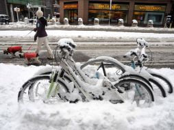 La tormenta ''Nemo'' azotó durante el fin de semana a los estados de Connecticut, Rhode Island, Massachusetts, Vermont, entre otros. AFP /