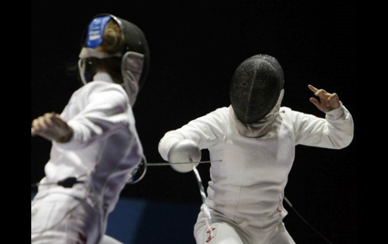 Julieta Toledo, Aarón Rodríguez y Lydia Casillas ganan el tercer puesto. MEXSPORT /