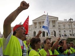 La recuperación económica de Portugal ha estado matizada por las protestas ciudadanas. ARCHIVO /