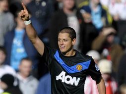 Chicharito es reconocido por los jugadores rivales, que podrían enfrentarlo en la Champions League. MEXSPORT /