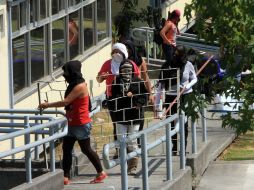 Previamente, los jóvenes propusieron reanudar los diálogos. ARCHIVO /