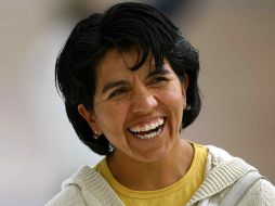 Belem Guerrero tuvo un largo retiro del ciclismo. MEXSPORT /