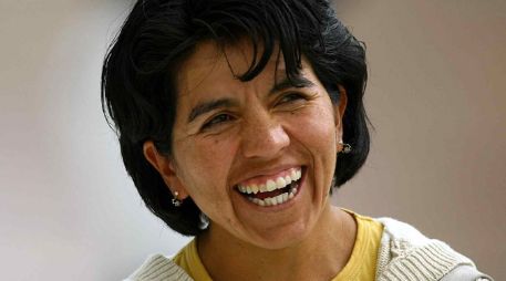 Belem Guerrero tuvo un largo retiro del ciclismo. MEXSPORT /