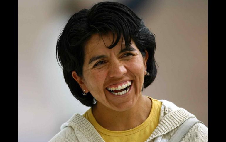 Belem Guerrero tuvo un largo retiro del ciclismo. MEXSPORT /