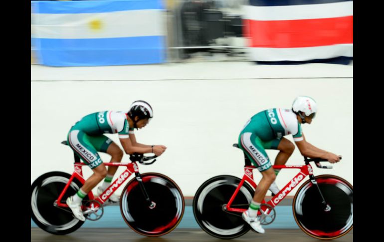 Los mexicanos han tenido una buena actuación en el Panamericano de ciclismo. MEXSPORT /