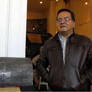 Las paredes del Mupag se convierten en periódico