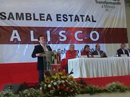 La asamblea fue inaugurada por el gobernador electo de Jalisco, Aristóteles Sandoval Díaz. EL INFORMADOR /