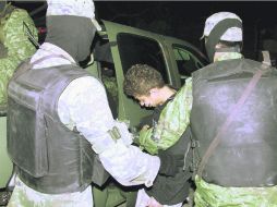 En diciembre de 2010 el Ejército detuvo a ''El Ponchis'', acusado de degollar a los adversarios del cártel de los Beltrán Leyva. EFE /