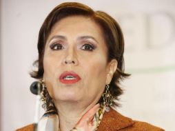 Rosario Robles, secretaria de Desarrollo Social del actual gobierno. ARCHIVO /