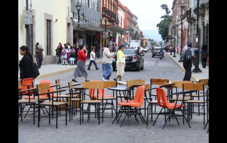 Se mantendrán en la universidad hasta las 19:00 horas. ARCHIVO /