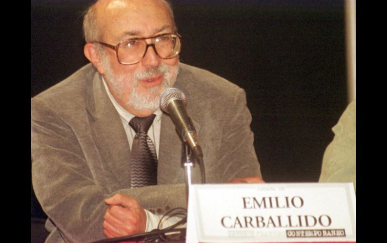 Emilio Carballido nació en Córdoba, Veracruz, y estudió en la Facultad de Filosofía y Letras de la UNAM. ARCHIVO /