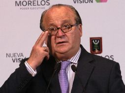 El gobernador Graco Ramírez Garrido, en rueda de prensa. EFE /