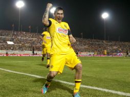 El volante argentino fue expulsado en el juego ante Xolos, dentro de la fecha seis. MEXSPORT /