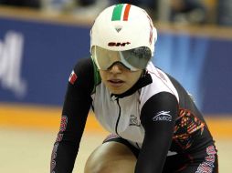 Daniela Gaxiola buscará una medalla en los mundiales de pista de Minks. MEXSPORT /