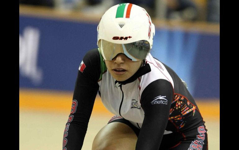 Daniela Gaxiola buscará una medalla en los mundiales de pista de Minks. MEXSPORT /