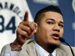Con 26 años de edad, Hernández cosecha una gran fortuna gracias al beisbol. AP /